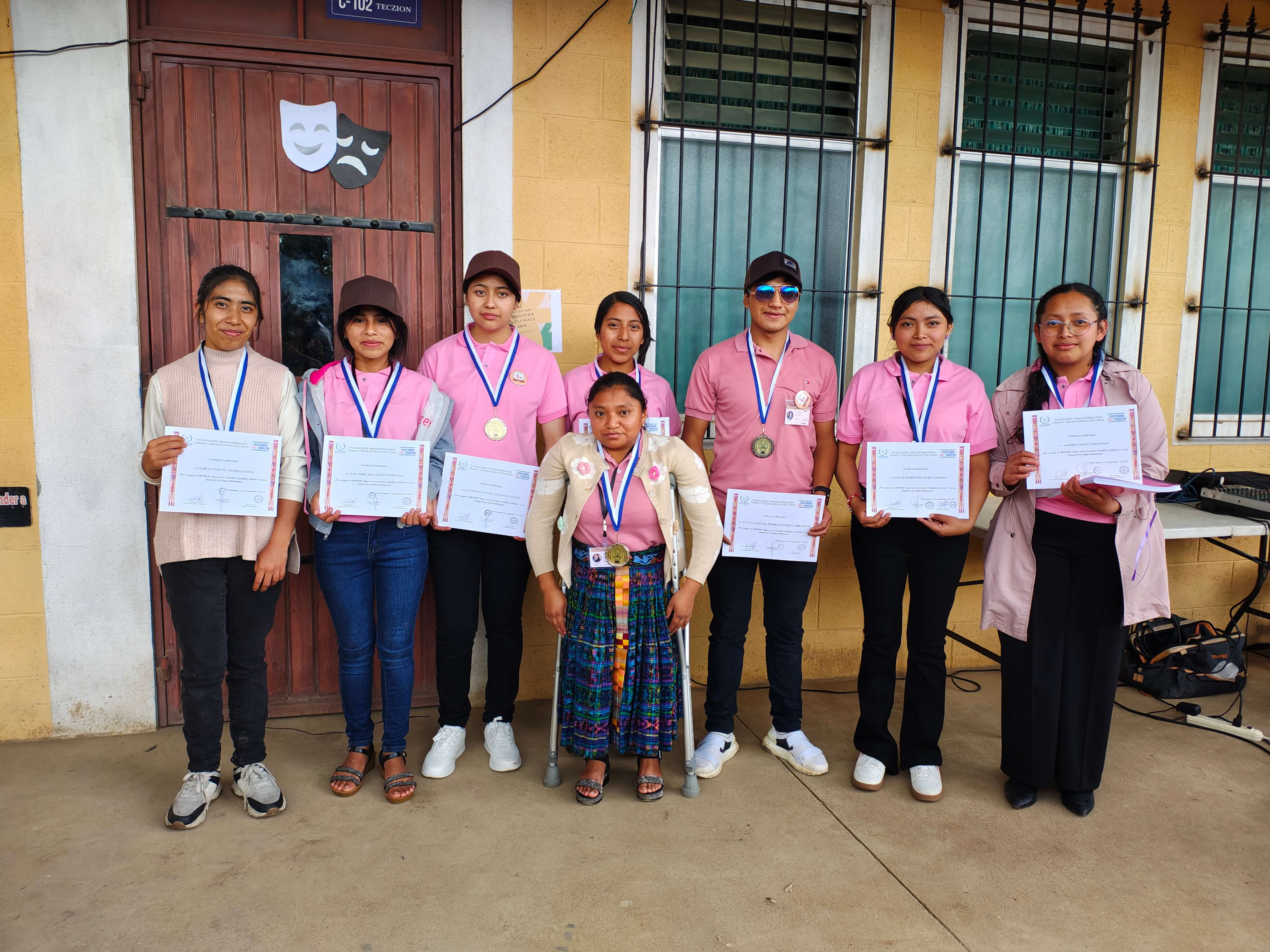 Ganadores de la Feria del Emprendimiento