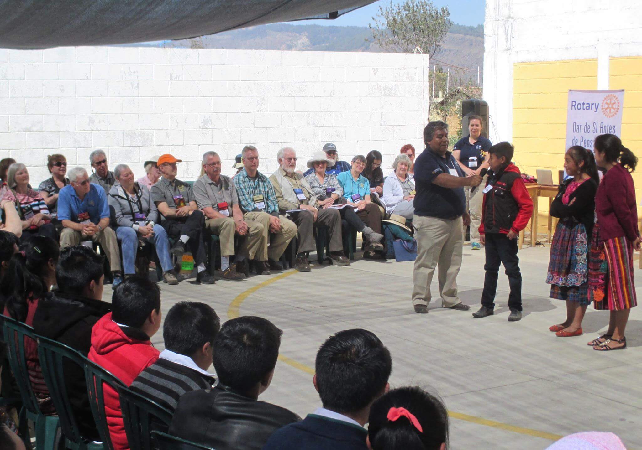 Visita del Rotary Club