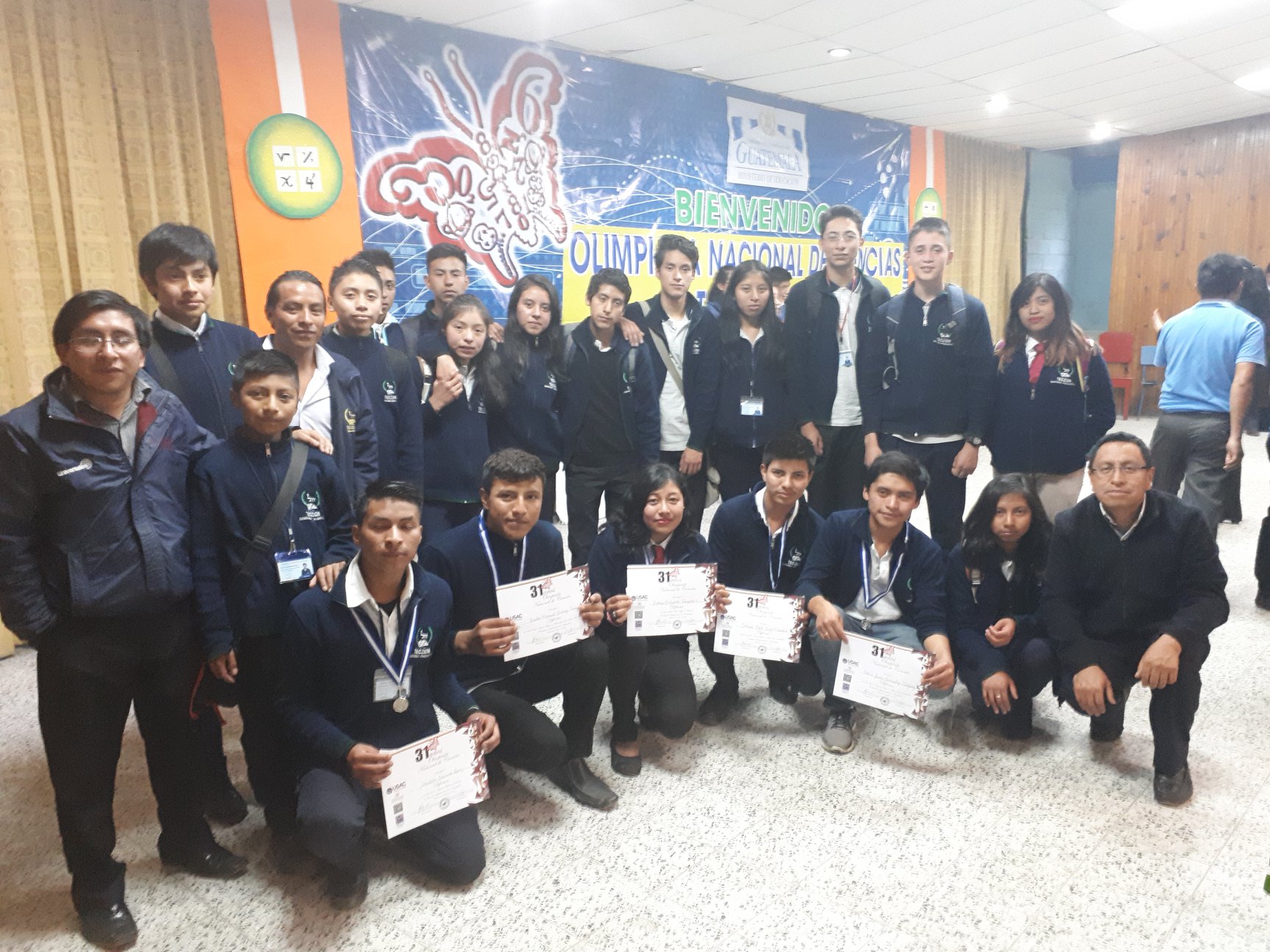 Presencia en Olimpiada Nacional de Ciencias